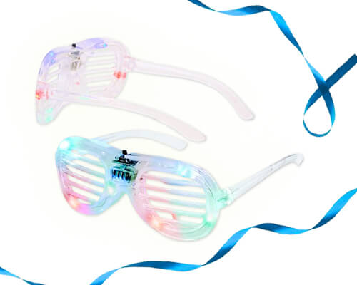 Gafas luminosas para bodas